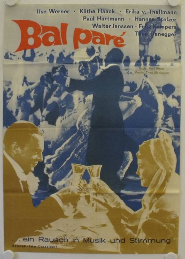 Bal paré re-release german movie poster