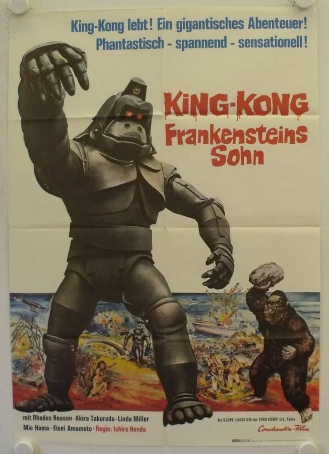 King Kong Escapes original release german movie poster