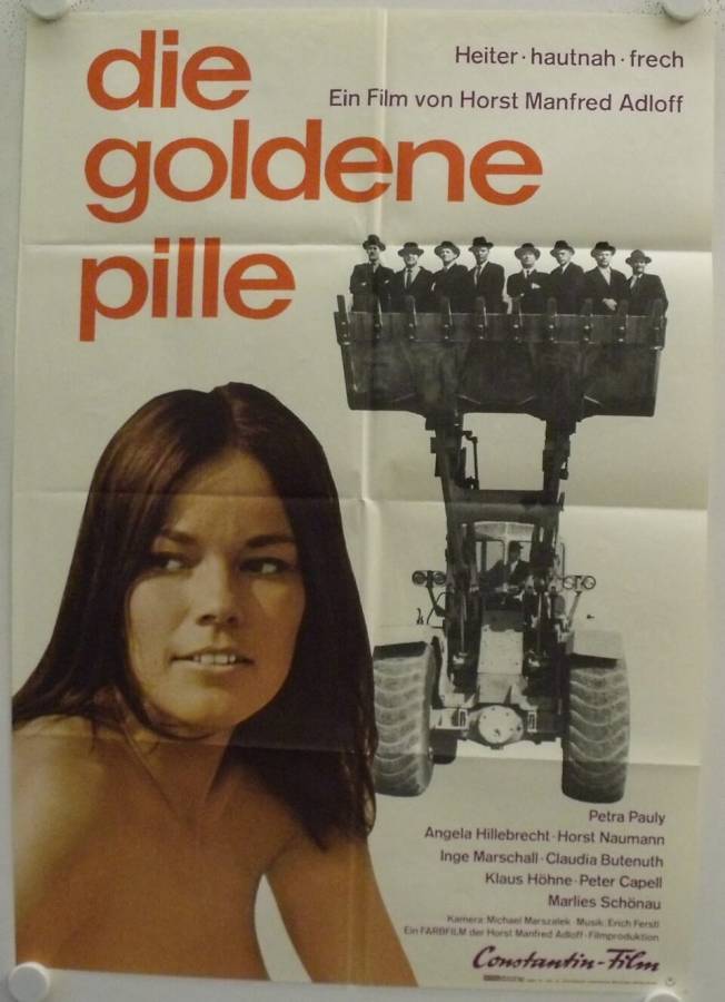 The golden Pill original release german movie poster