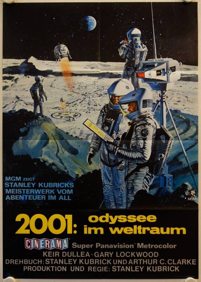 2001 - A Space Odyssey original release german movie poster