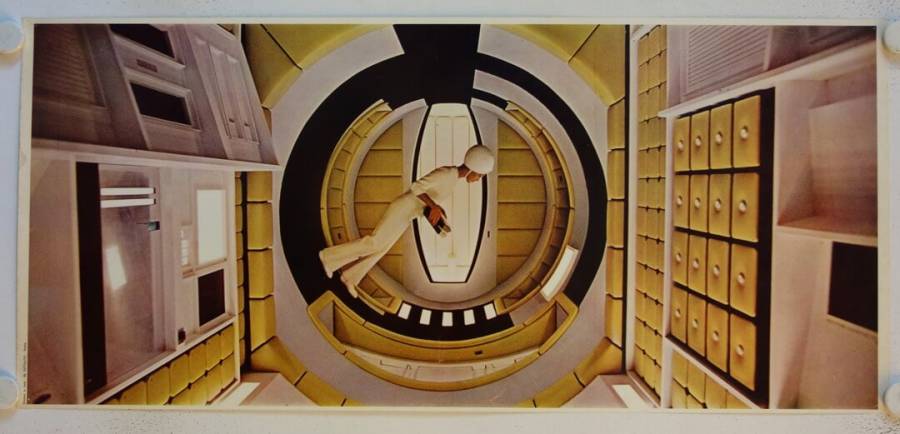 2001 - A Space Odyssey original release Cinerama special poster