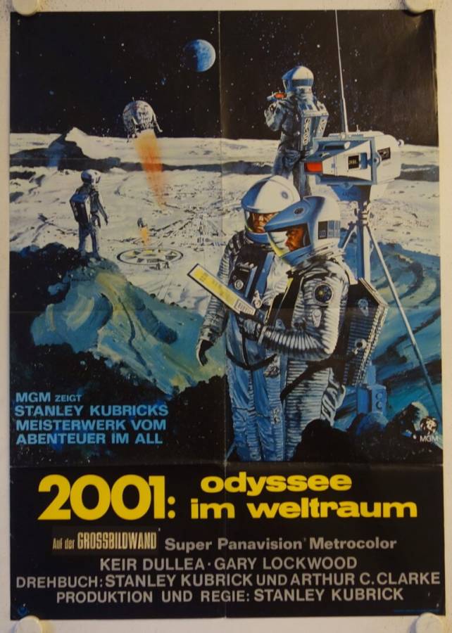 2001 - A Space Odyssey original release german movie poster