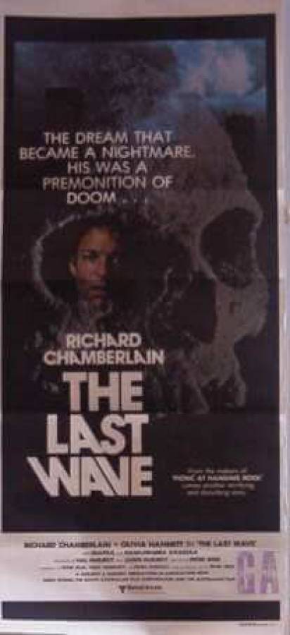 The Last Wave original release australian daybill movie poster