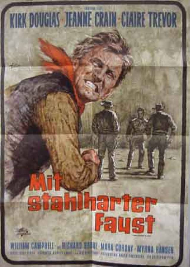 Mit stahlharter Faust originales deutsches Filmplakat