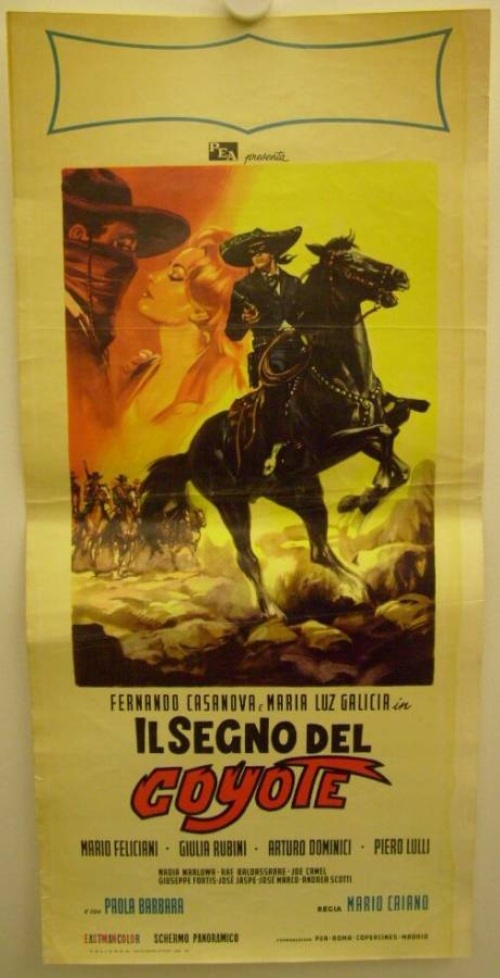 Mit Colt und Maske originales Filmplakat