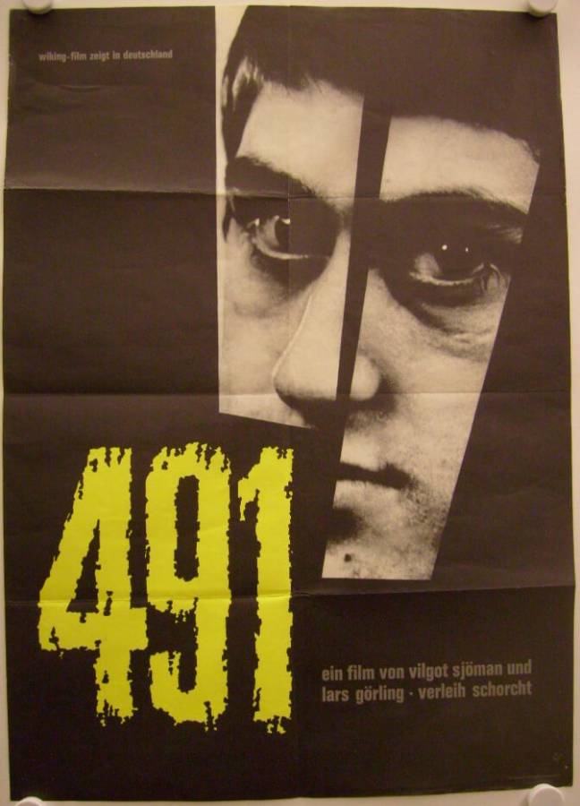 491 originales deutsches Filmplakat