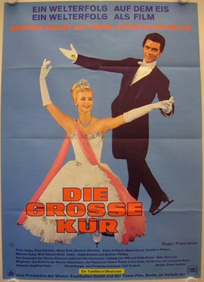 Die grosse Kür original release german movie poster