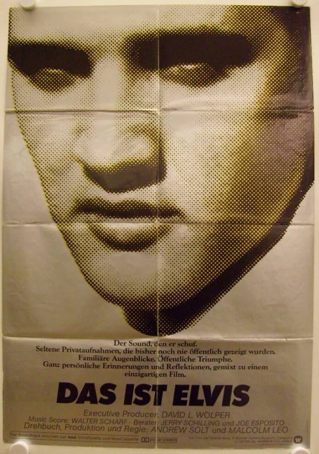 Das ist Elvis originales deutsches Filmplakat
