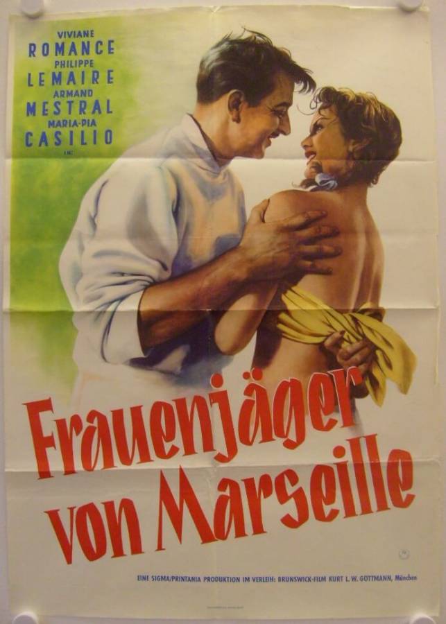 Hans le marin original movie poster re-release german poster