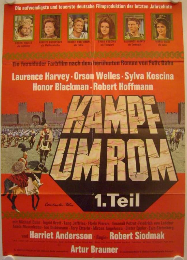 The Last Roman original german movie poster