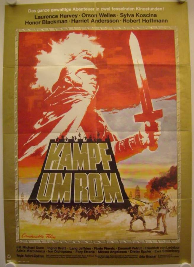 The Last Roman re-release german movie poster