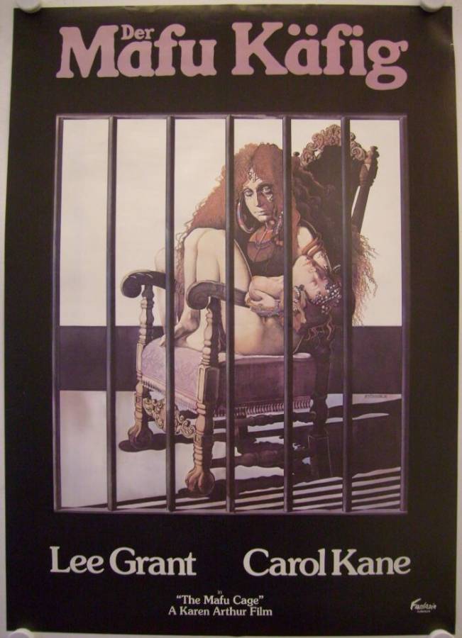 The Mafu Cage original release german movie poster