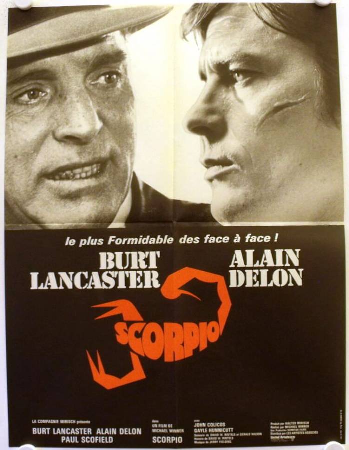 Scorpio originales Filmplakat aus Frankreich