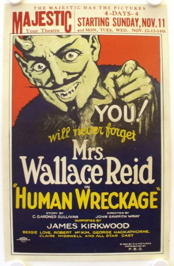 Human Wreckage original release US window card movie poster