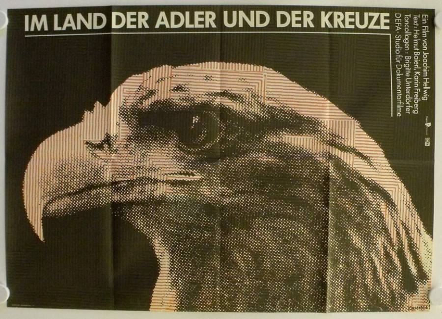 Im Land der Adler und der Kreuze originales DDR Filmplakat