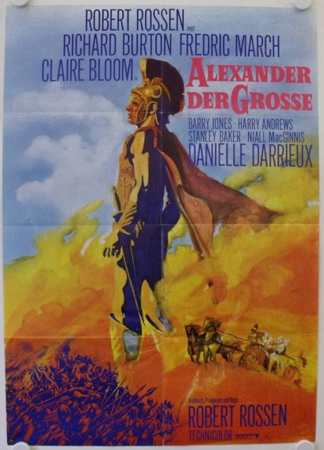 Alexander der Grosse originales deutsches Filmplakat