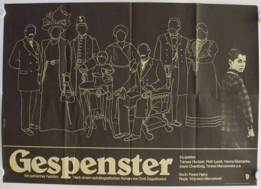 Gespenster originales DDR Filmplakat