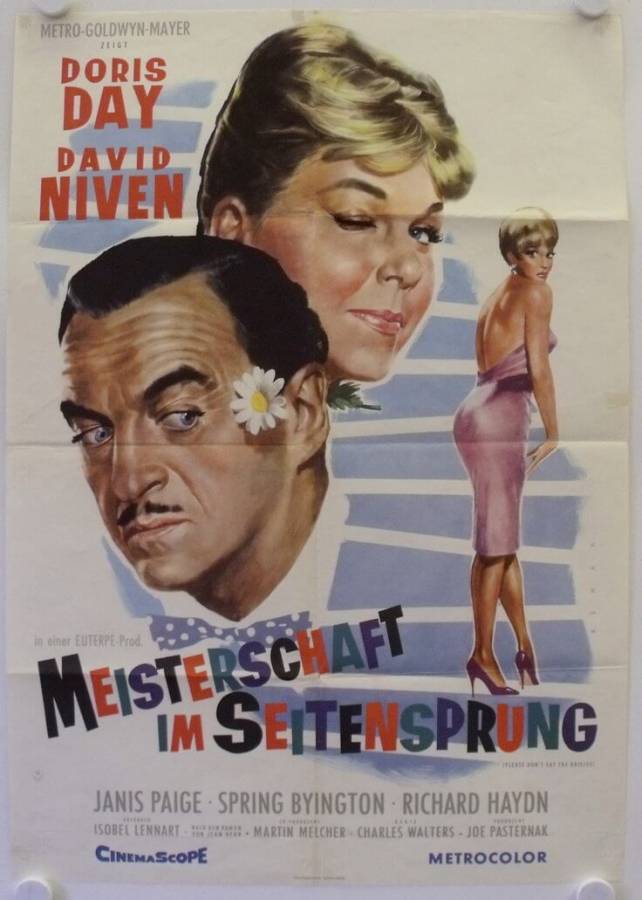 Please Don't Eat the Daisies original release german movie poster