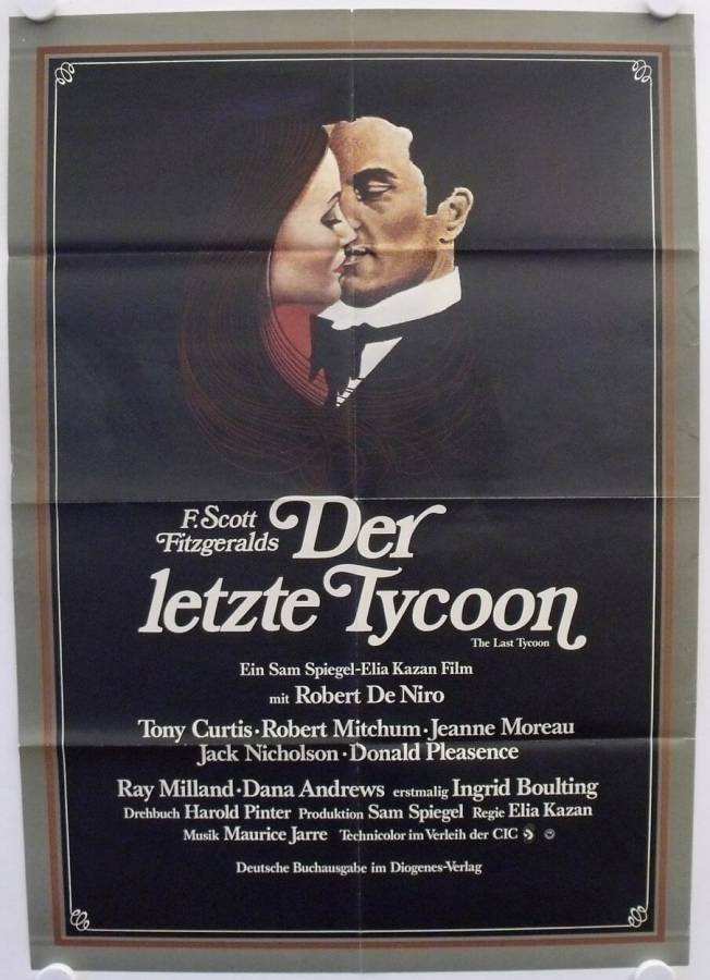 Der letzte Tycoon original release german movie poster