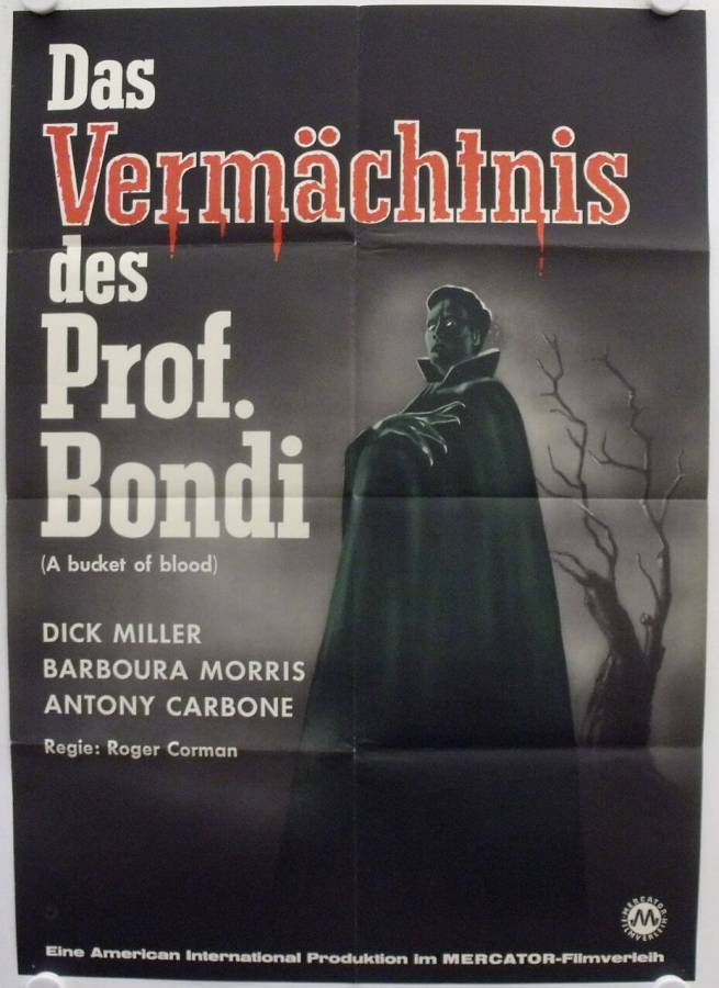 Das Vermächtnis des Prof. Bondi originales deutsches Filmplakat