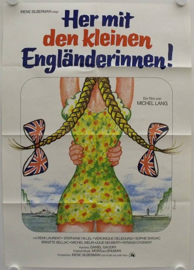 Let's get those English Girls! original release german movie poster