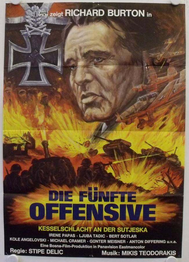 Die fünfte Offensive originales Filmplakat