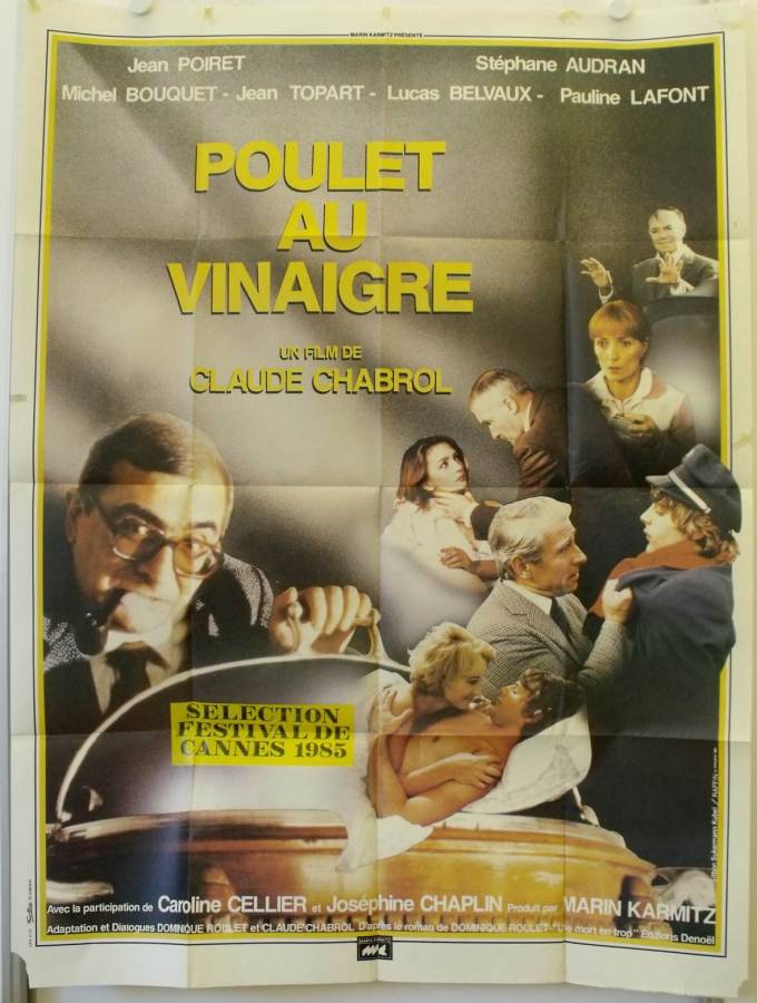 Poulet au vinaigre original release large french movie poster