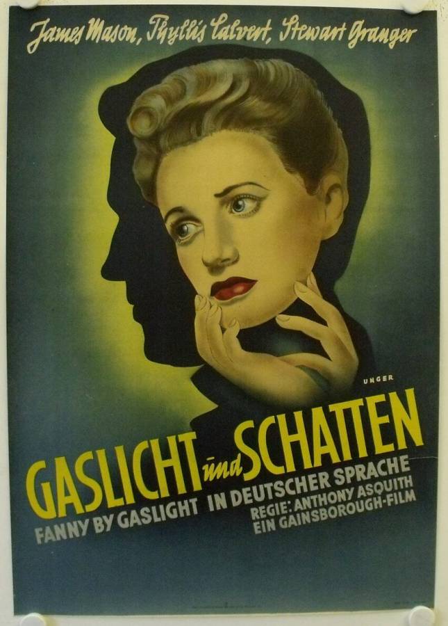 Fanny by Gaslight original release german movie poster