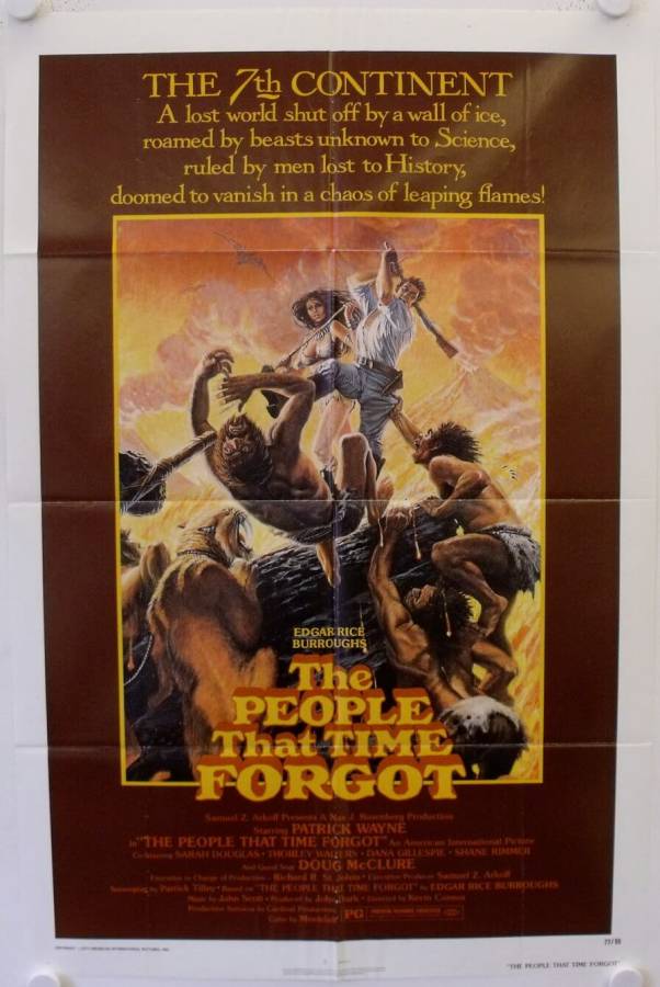 The People that Time forgot original release US Onesheet movie poster