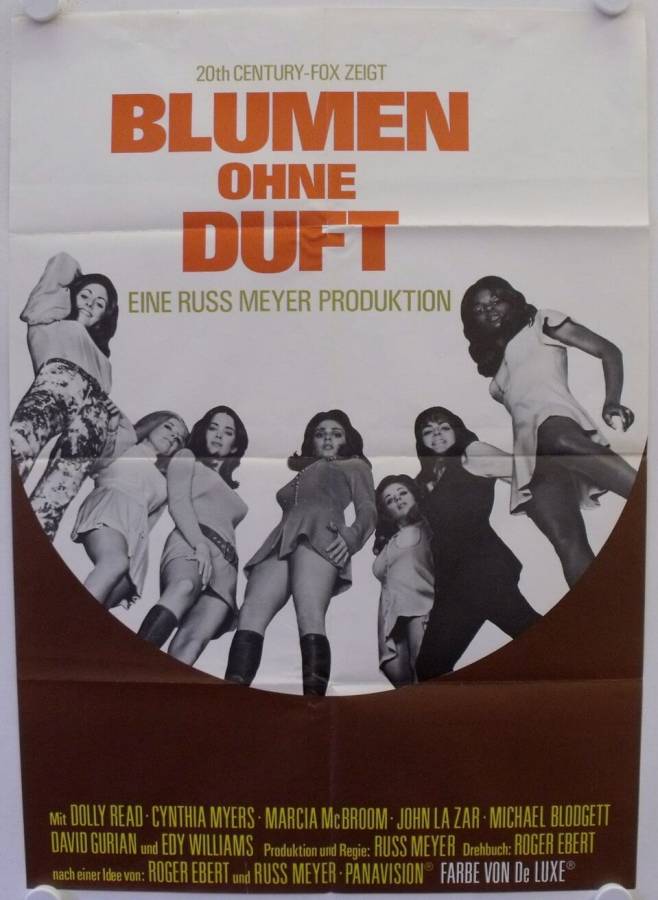 Beyond the Valley of the Dolls original release german movie poster