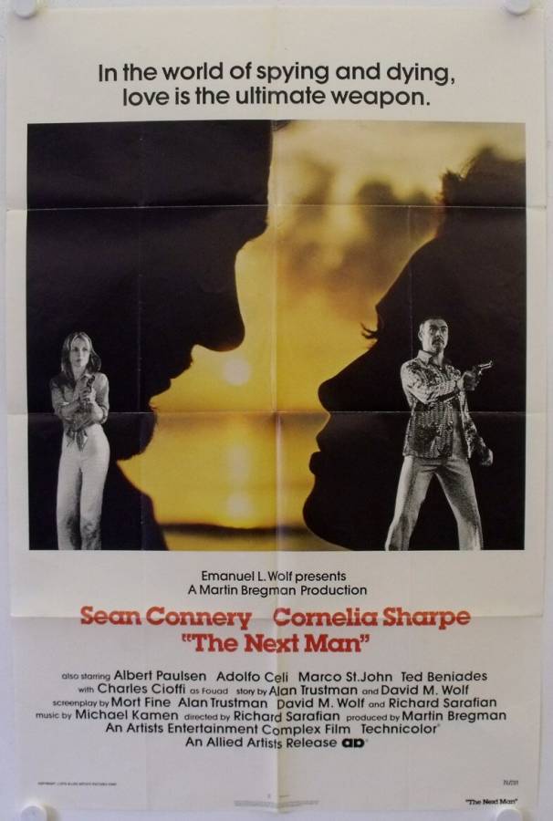 The Next Man original release US onesheet movie poster