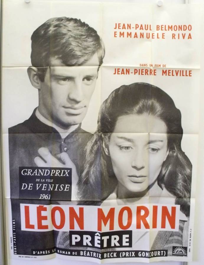 Léon Morin, prêtre - Leon Morin, Priest original release large french movie poster