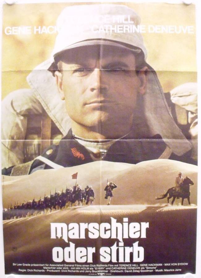 Marschier oder Stirb originales deutsches Filmplakat