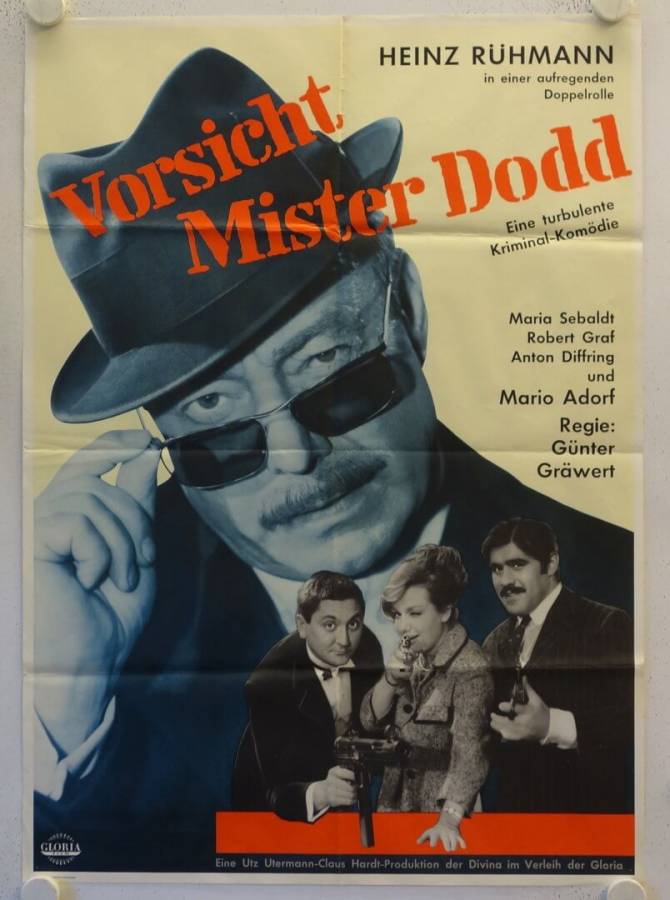 Vorsicht Mister Dodd originales deutsches Filmplakat