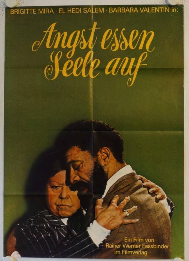 Ali - Fear eats Soul original release german movie poster