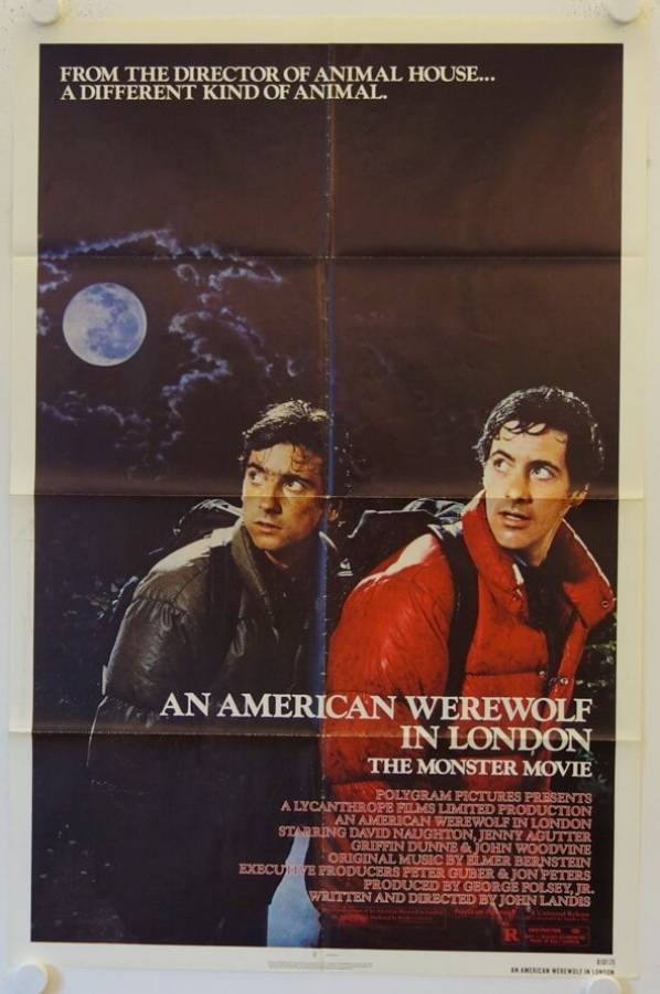 American Werewolf originales US Filmplakat