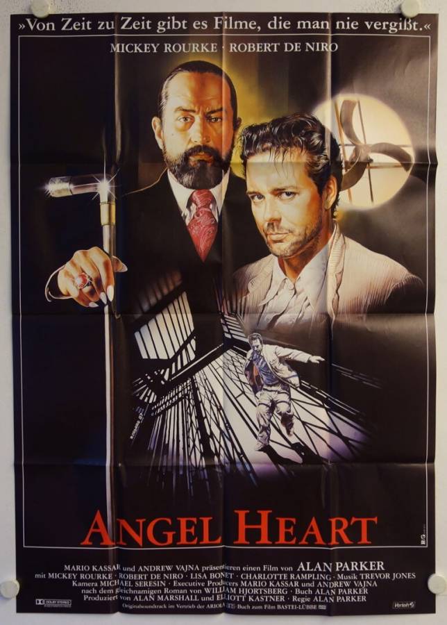 Angel Heart original release german double-panel movie poster