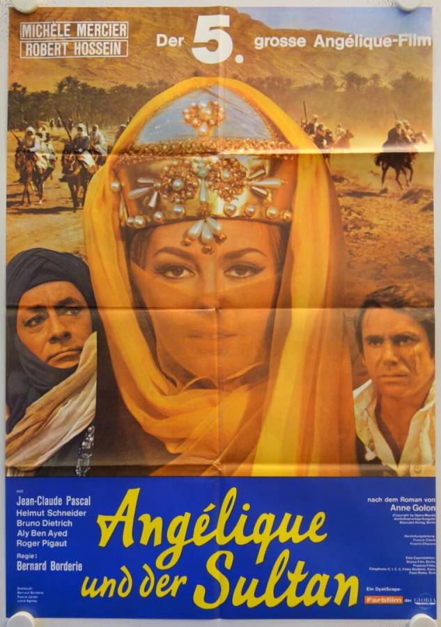 Angelique and the Sultan original release german movie poster