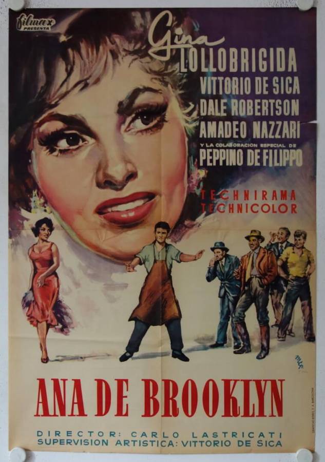 Anna Di Brooklyn Fast And Sexy Original Release Spanish Movie Poster 