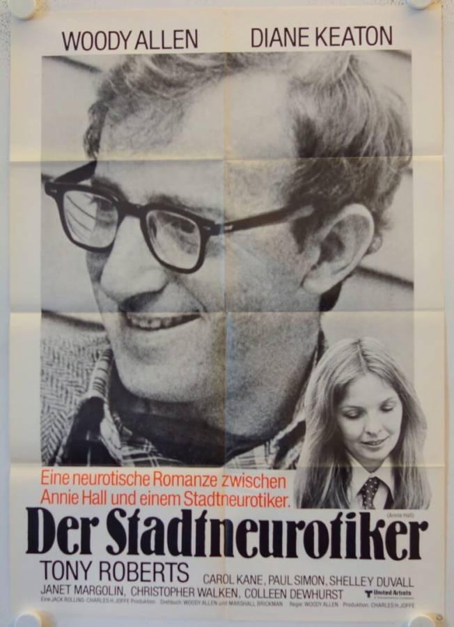 Der Stadtneurotiker originales deutsches Filmplakat