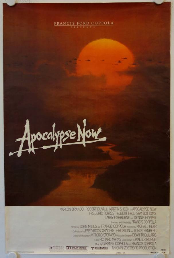 Apocalypse Now original release US Onesheet movie poster