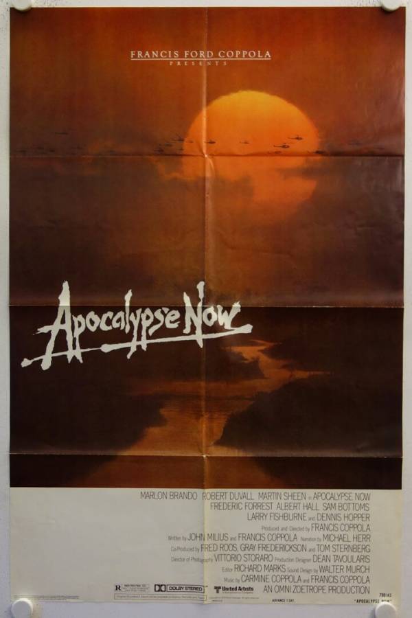 Apocalypse Now original release US Onesheet movie poster