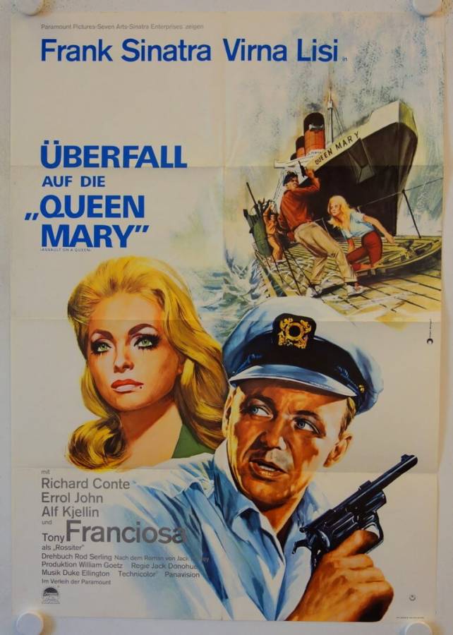 Assault on a Queen original release german movie poster