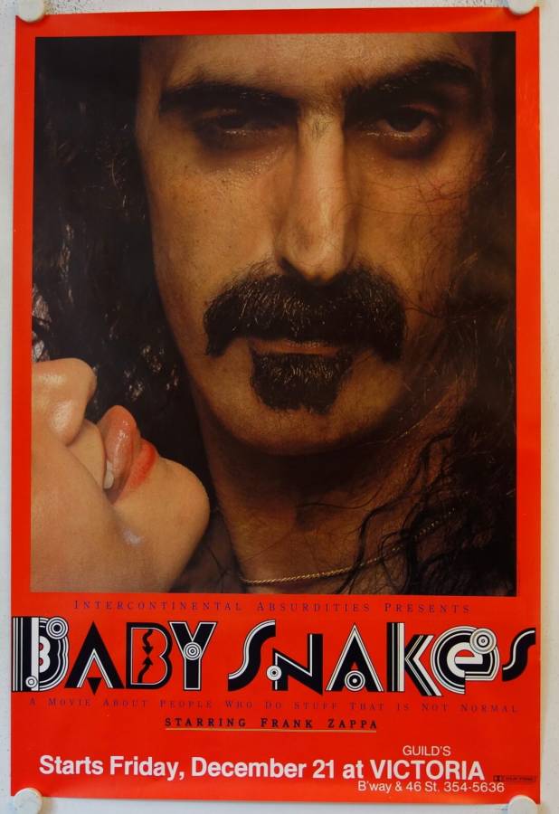 Baby Snakes originales US Onesheet Filmplakat