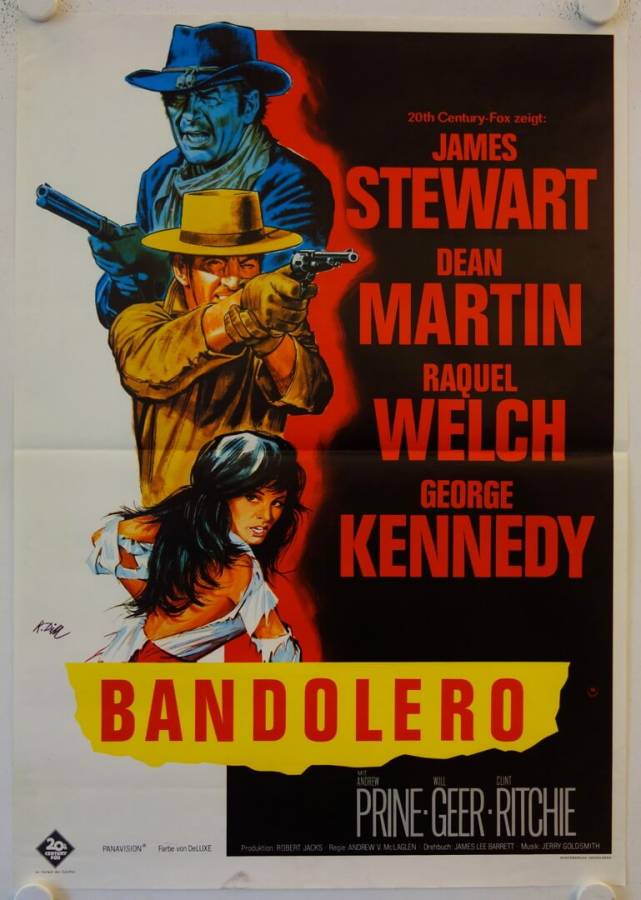 Bandolero! original release german movie poster