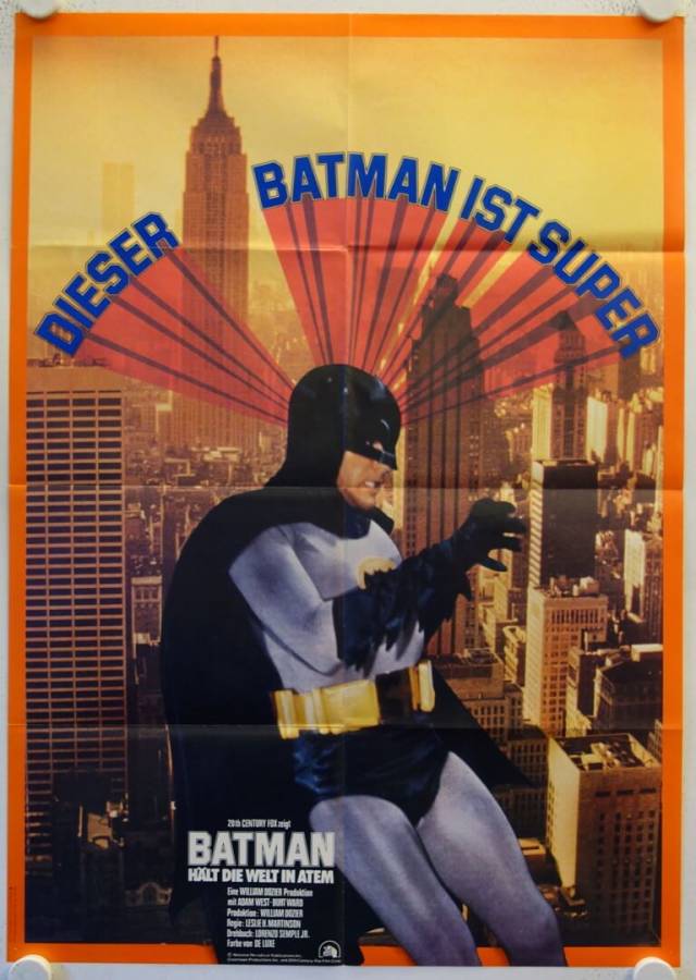 Batman re-release german movie poster