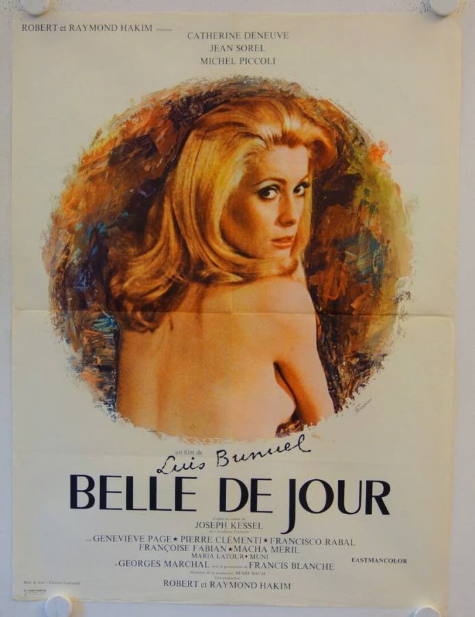 Belle de Jour - Schöne des Tages originales Filmplakat aus Frankreich