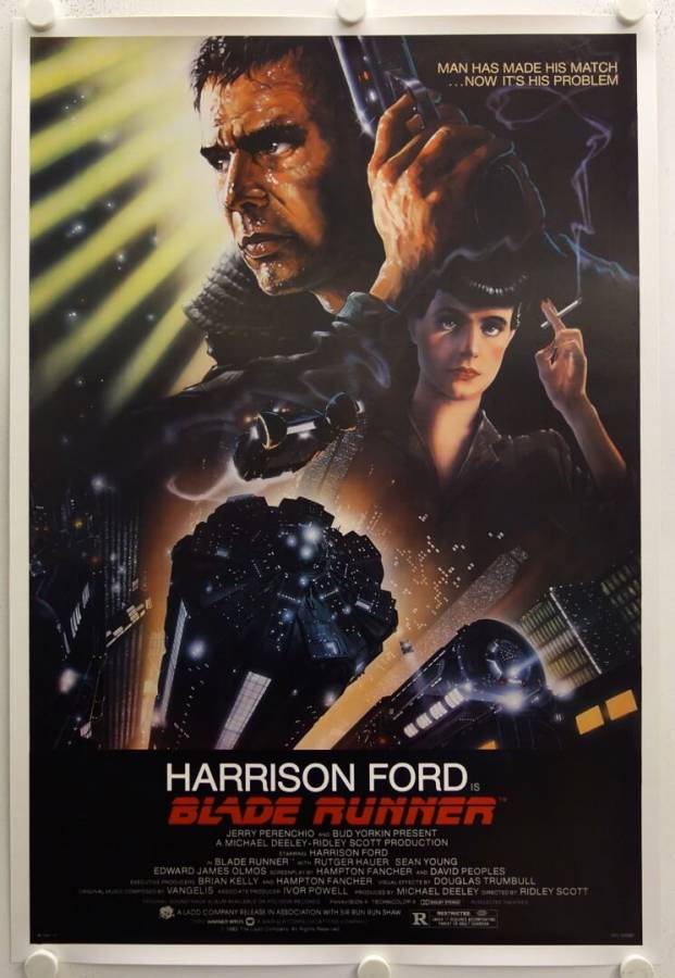 Blade Runner original release US onesheet movie poster