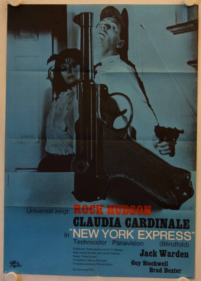 Blindfold original release german movie poster