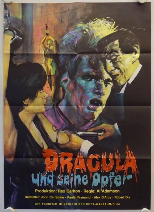 Blood of Dracula's Castle original release german movie poster